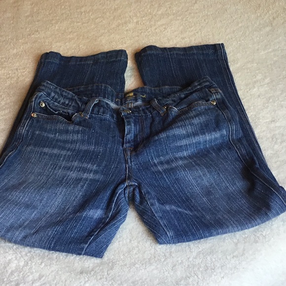 7 FOR ALL MANKIND FLARE JEANS SIZE 28 - Picture 3 of 8